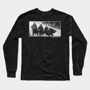 Vintage BW For Democracy Long Sleeve T-Shirt